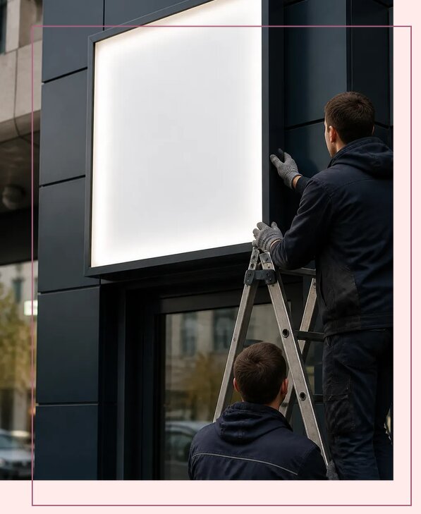 Световой короб в Карталах по цене от 6780 р. | Аванза-Крт