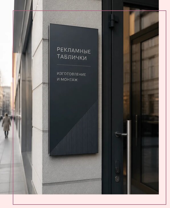 Рекламные таблички в Карталах по цене от 4694 р. | Аванза-Крт