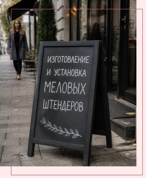 Меловые штендеры в Карталах по цене от 6780 р. | Аванза-Крт